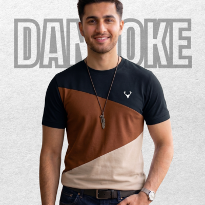 triple colored t shirt by danvoke