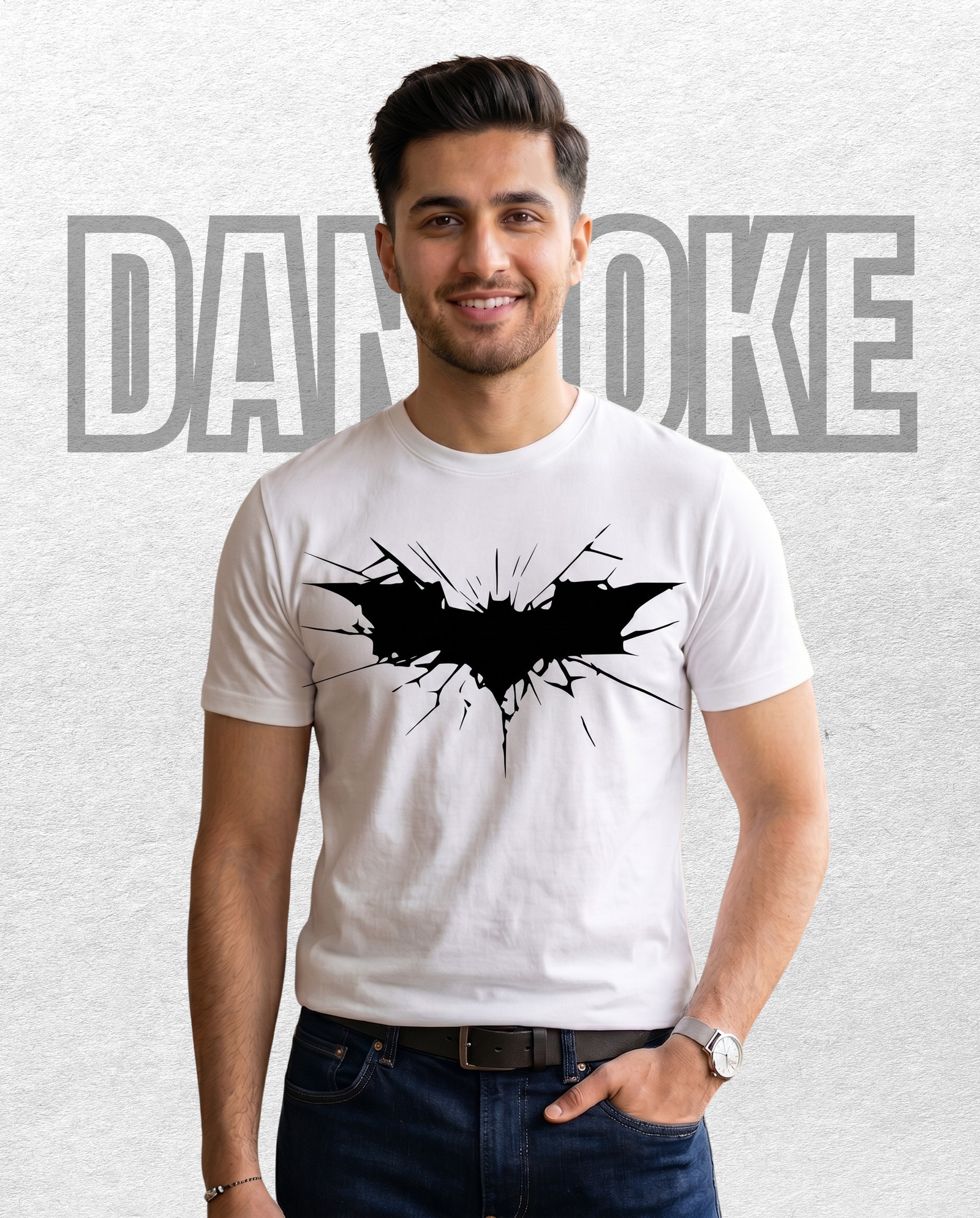 white t shirt by danvoke