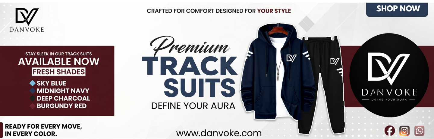 TRACK SUITS BY DANVOKE