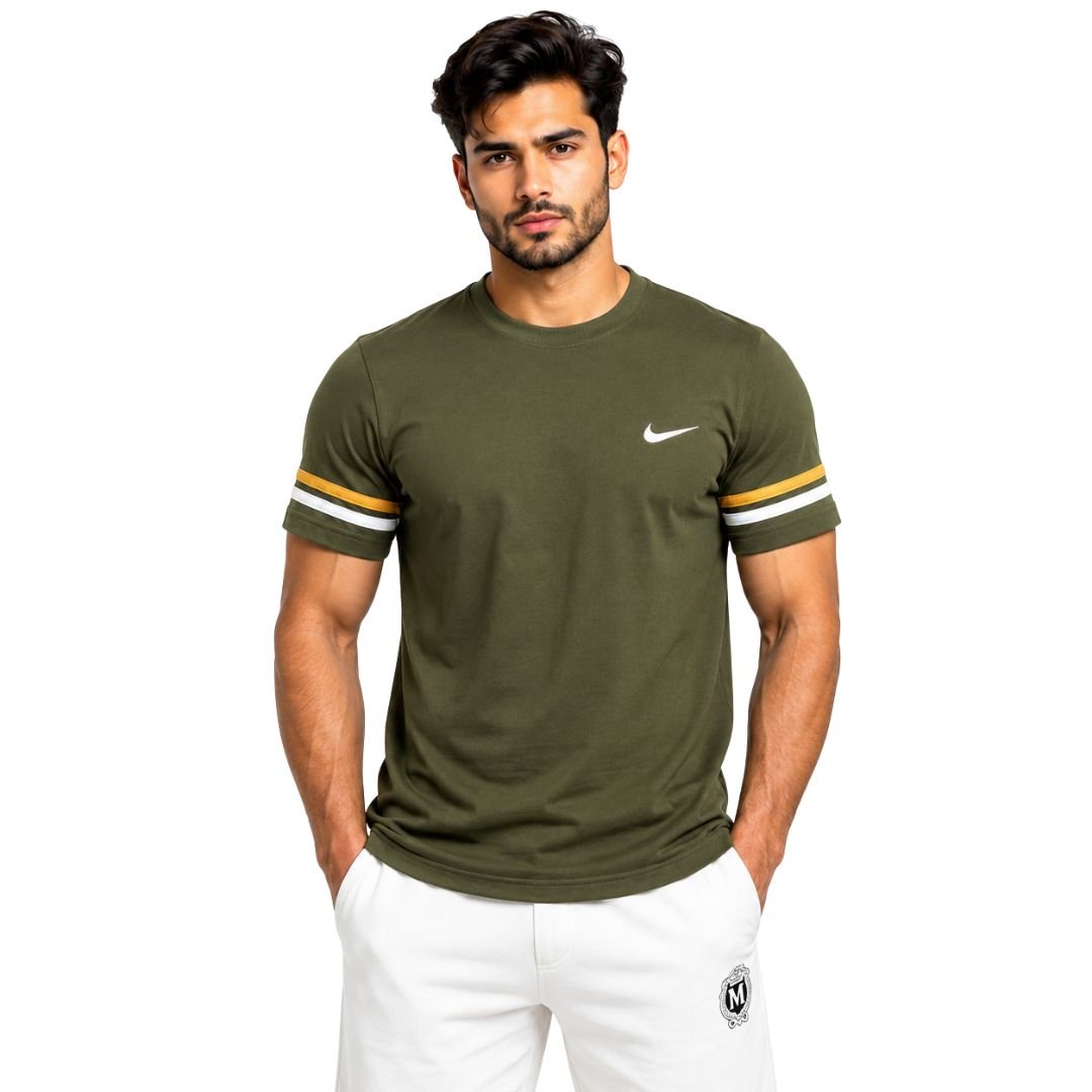 olive green Danvoke shirt